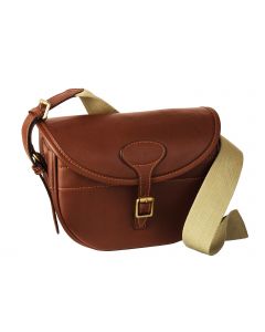 Guardian Chestnut Leather Cartridge Bag 100
